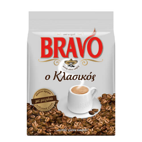 Bravo Καφές 193gr (Κλασικός)