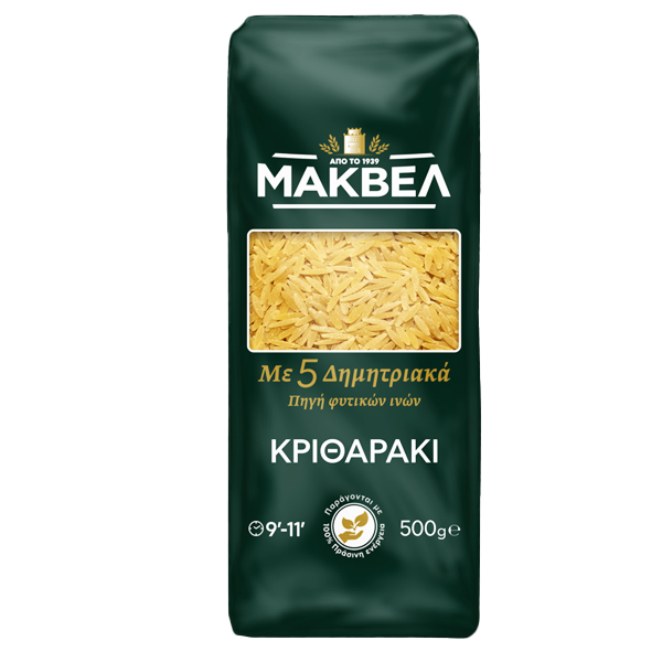 Μακβέλ Κριθαράκι 5 Δημητριακών 500gr