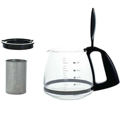 Ecocasa Τσαγιέρα Γυάλινη Με Φίλτρο 700ml