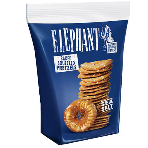 Elephant Mini Pretzel 80gr (Θαλασσινό Αλάτι)