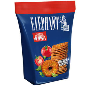 Elephant Mini Pretzel 70gr - Ντομάτα & Μυρωδικά