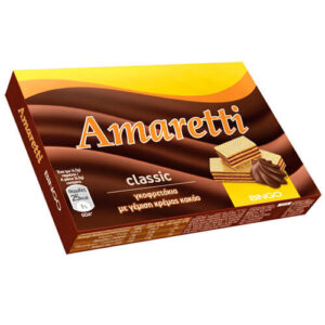 Bingo Amaretti Γκοφρέτα (15τεμ.x45gr.) - Με Κρέμα Κακάο