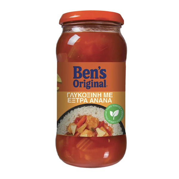Uncle Bens Σάλτσα 450gr (Γλυκόξινη με Έξτρα Ανανά)