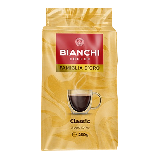 Bianchi Espresso 250gr Gold Grounded