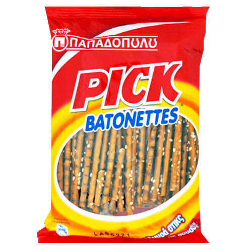 Παπαδοπούλου Pick Sticks 45gr (Σουσάμι & Αλάτι)