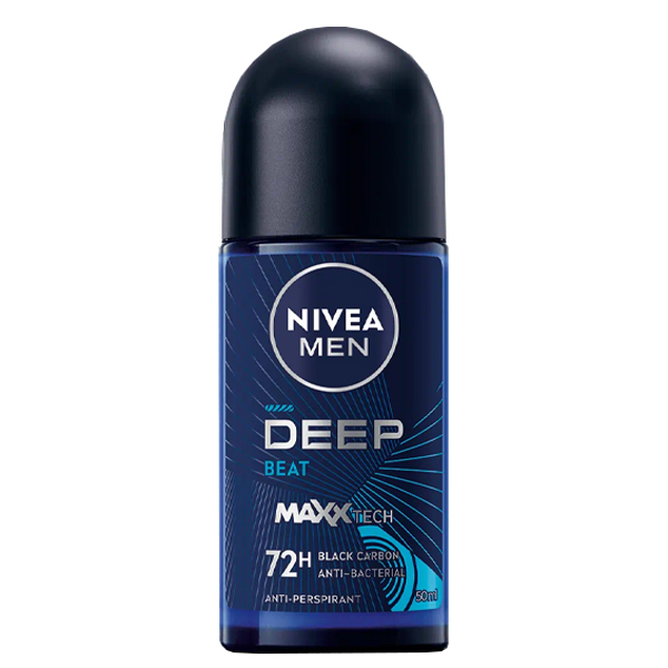 Nivea Roll-On Men 50ml Deep (Black Carbon) (Beat)