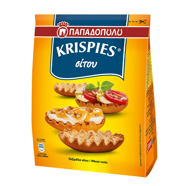 Παπαδοπούλου Krispies 200gr (Σίτου)