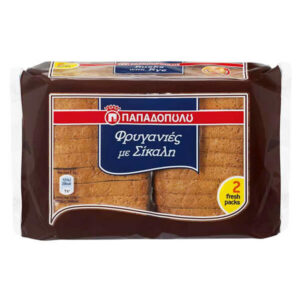 Παπαδόπουλου Φρυγανιές Σίκαλης 160gr