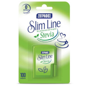 ΖΩΓΡΑΦΟΣ SLIM LINE Stevia 100 Δισκίων