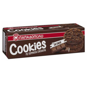 Παπαδόπουλου Cookies (3x180gr.) - Κομμάτια Σοκολάτας