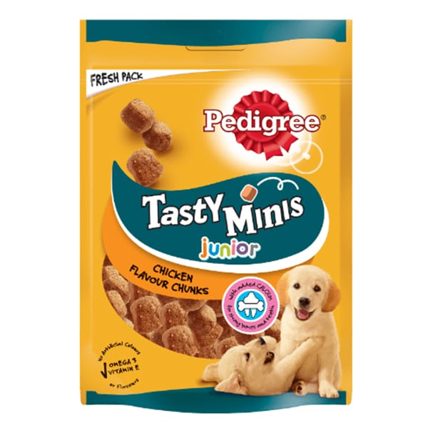 Pedigree Tasty Mini's Junior 125gr (Κοτόπουλο)