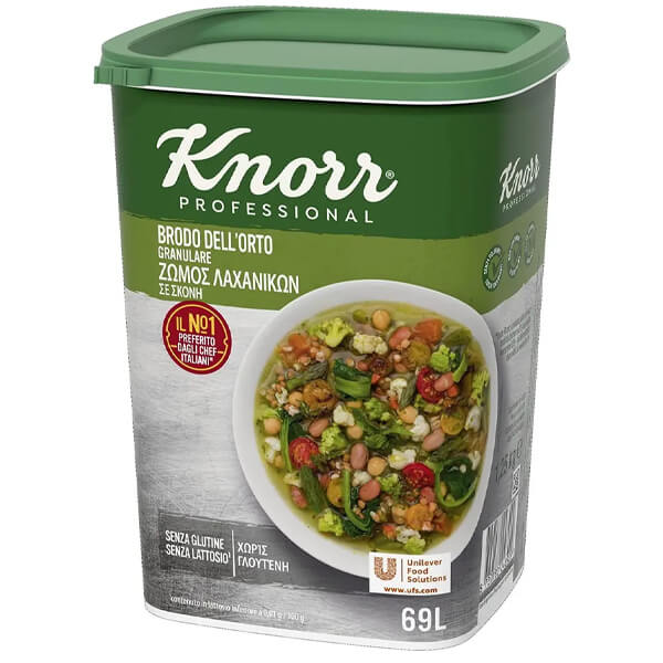 Knorr Ζωμός Λαχανικών Σε Σκόνη 1,25kg