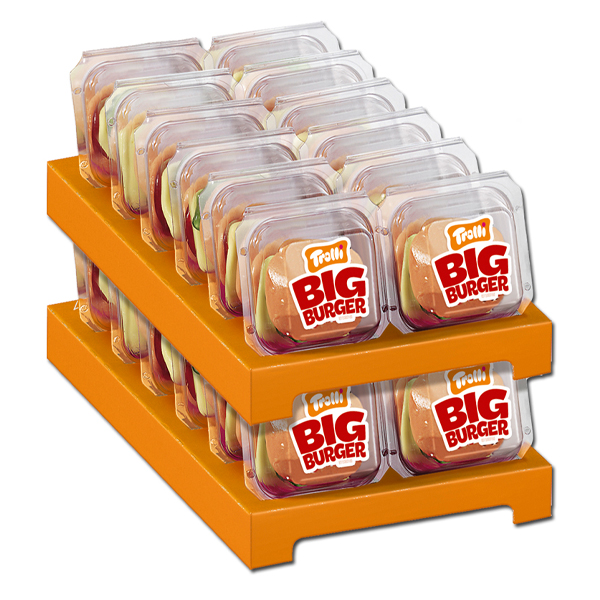Trolli Ζαχαρωτά XXL Burger 24x50gr