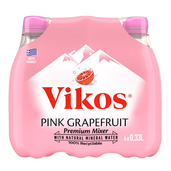 Βίκος Pink Grapefruit (6x330ml)