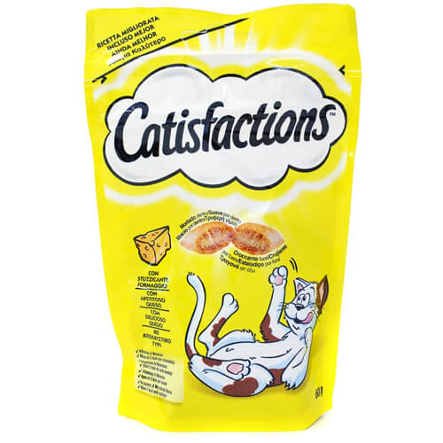 Catisfactions Γατοτροφή Κροκέτα 60gr (Τυρί)