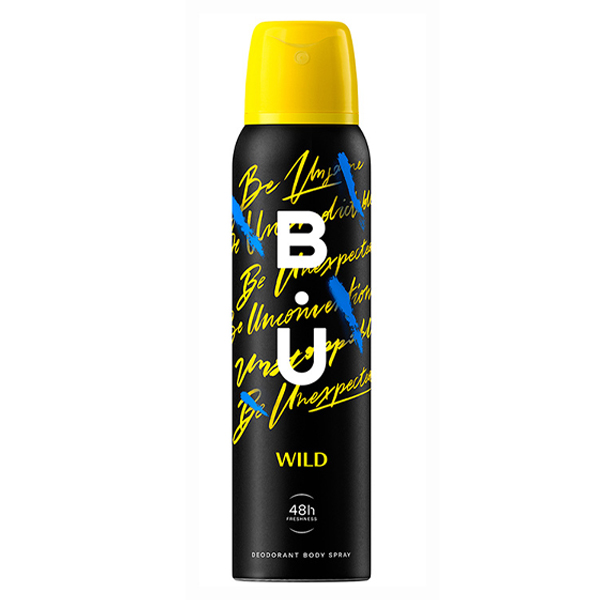 B.U. Deo Spray 150ml Wild