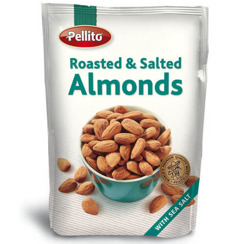 PELLITO Αμύγδαλα 100gr - Roasted & Salted