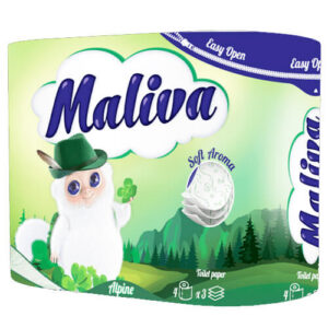 Maliva Χαρτί Υγείας 4 Ρολά 3Φ Alpine