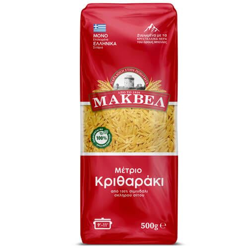 Μακβέλ Κριθαράκι Μέτριο 500gr