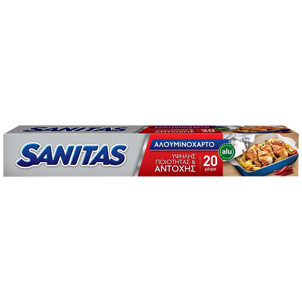 Sanitas Αλουμινόχαρτο 20m