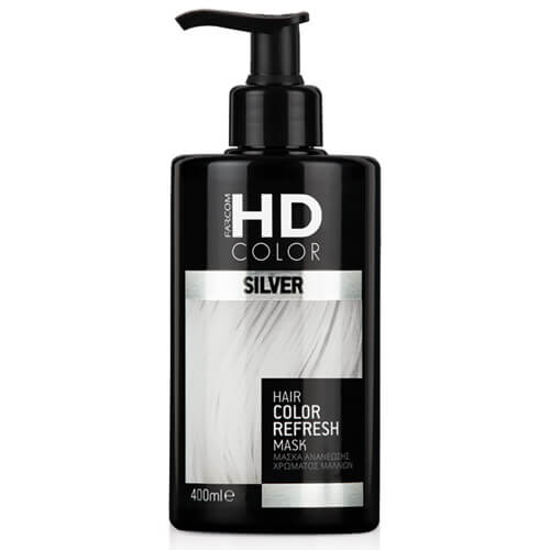 Farcom HD Μάσκα Ανανέωσης Χρώματος 400ml (Silver)