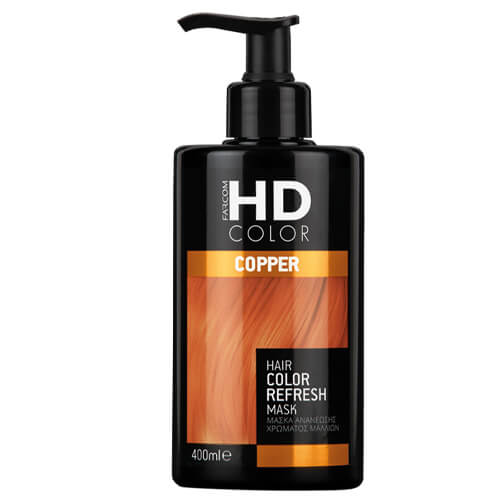Μάσκα Ανανέωσης Χρώματος Farcom HD Copper 400ml