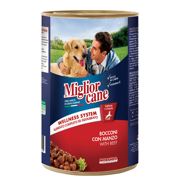 Miglior Σκυλοτροφή Κονσέρβα 1250gr (Βοδινό)