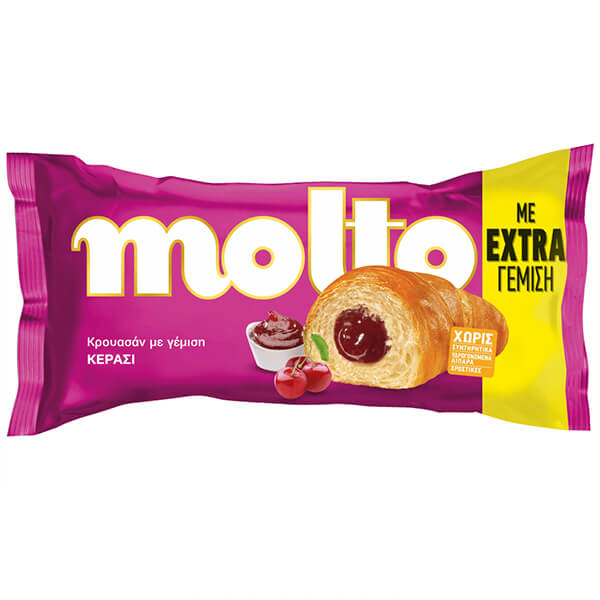 Molto Κρουασάν 98gr (Κεράσι)