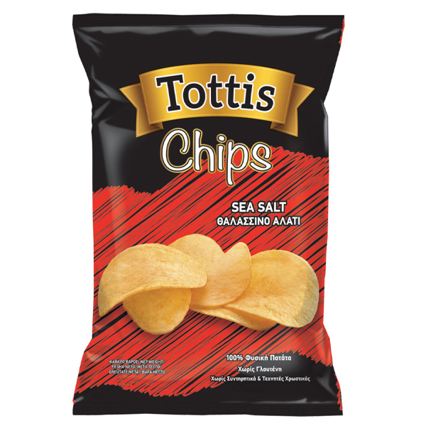 Tottis Chips 90gr - Αλάτι