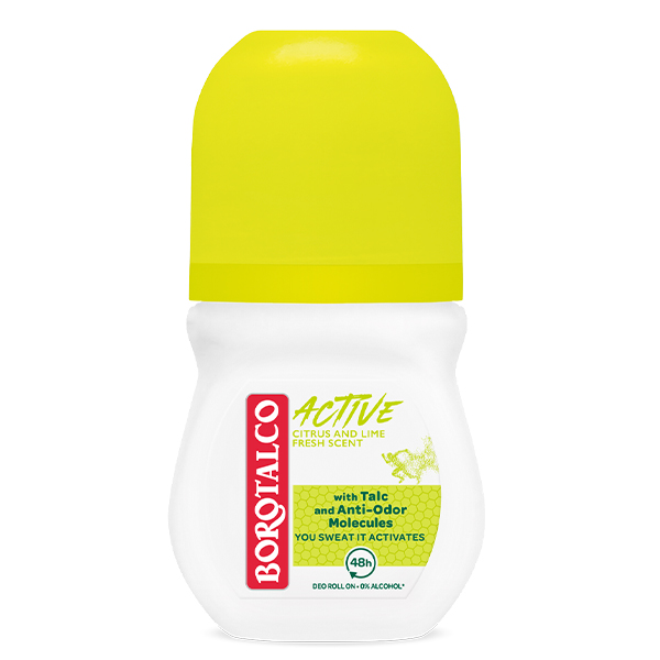 Borotalco Deo Roll-On 50ml (Active Citrus & Lime Fresh)