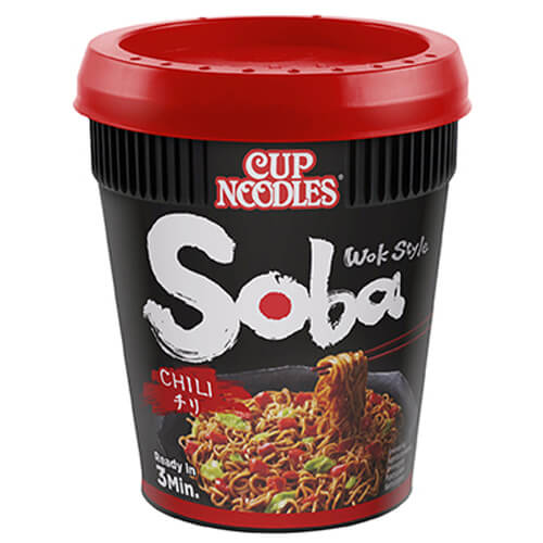 NS Soba Noodles Cup 92gr - Τσίλι