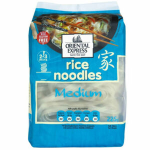 Oriental Express Noodles 225gr - Ρυζιού Πλατιά