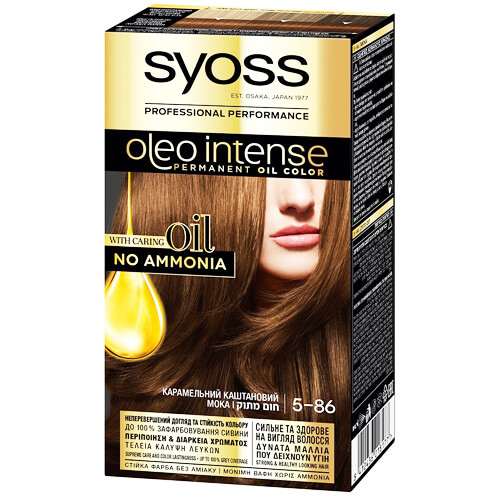 Syoss Βαφή Μαλλιών Oleo Μόκα