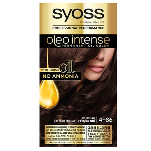 Syoss Βαφή Μαλλιών Oleo (Καστανό Σοκολατί)