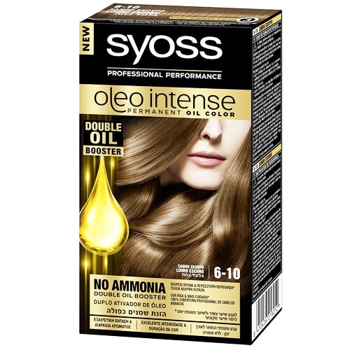 Syoss Βαφή Μαλλιών Oleo Ν6-10 Ξανθό Σκούρο