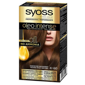 Syoss Βαφή Μαλλιών Oleo Καστανό Χρυσό