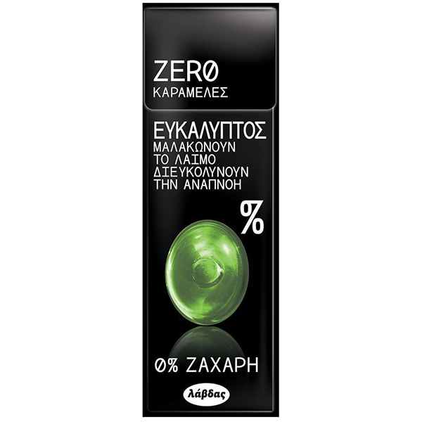 Zero Καραμέλες (32gr.x12τεμ.) - Ευκάλυπτος