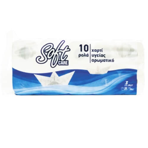 Softcare Χαρτί Υγείας 10 Ρολά 3φ 120gr - Αρωματικό