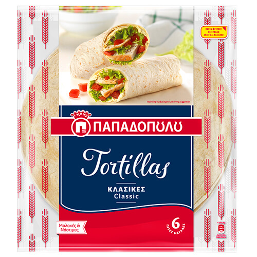 Παπαδόπουλου Τορτίγια Σταρένια (6τεμ.) - 360gr