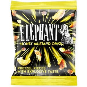 Elephant Pretzel Pieces Μέλι, Μουστάρδα & Κρεμμύδι 125gr