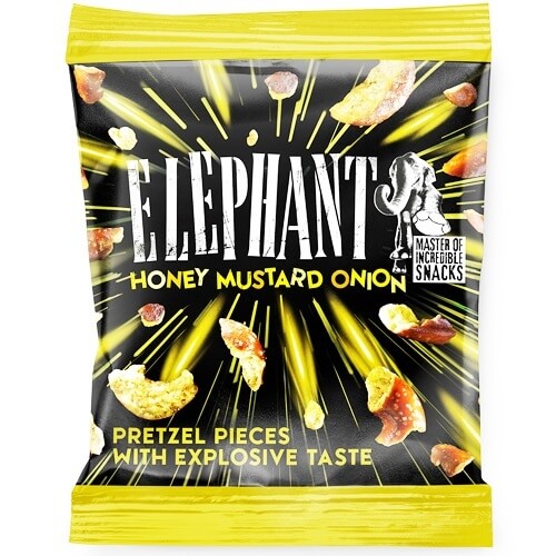 Elephant Pretzel Pieces 125gr (Μέλι Μουστάρδα)