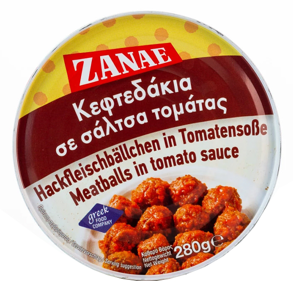 Ζαναέ Κεφτεδάκια με Σάλτσα Ντομάτας 280gr