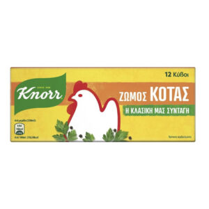 Knorr Ζωμός Κότας σε Κύβους 12τεμ 120gr