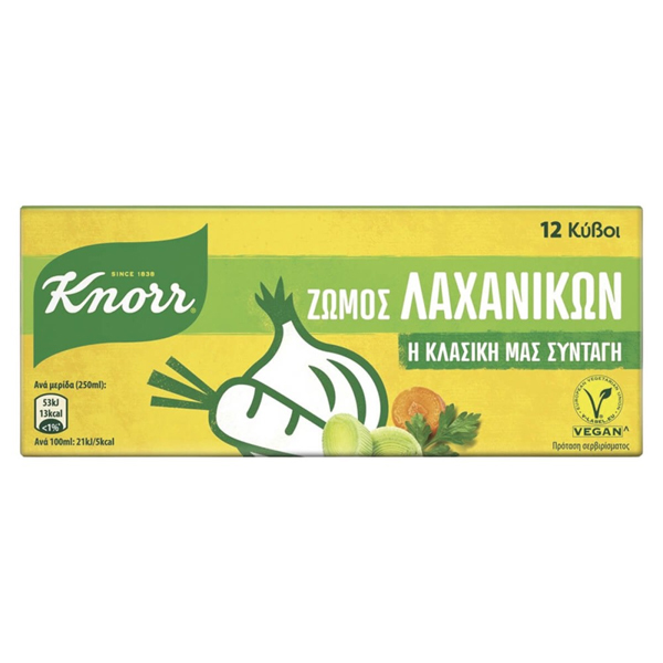 Knorr Κύβος Λαχανικών 6lt x 120gr
