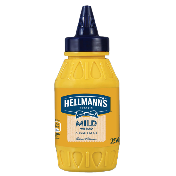 Hellmann's Μουστάρδα 250ml (Mild)