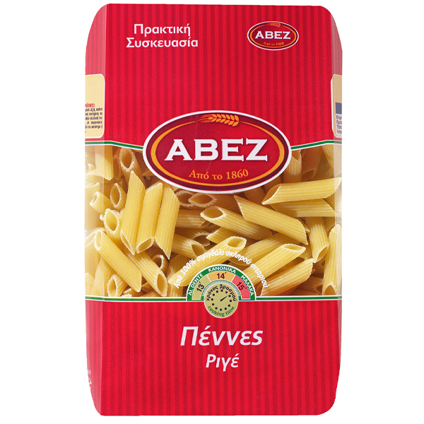 ΑΒΕΖ Πένες Ριγέ 500gr
