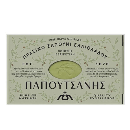 Παπουτσάνης Σαπούνι Πράσινο 125gr