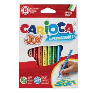 Carioca Joy Μαρκαδόροι Superwashable 12τεμ.