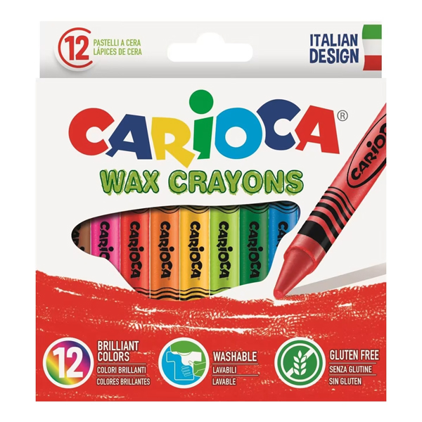 Carioca Κηρομπογιές 12τεμ.