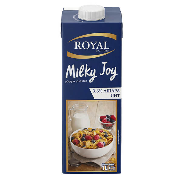 Milky Joy Γάλα 1lt (UHT 3.6% Λιπαρά)